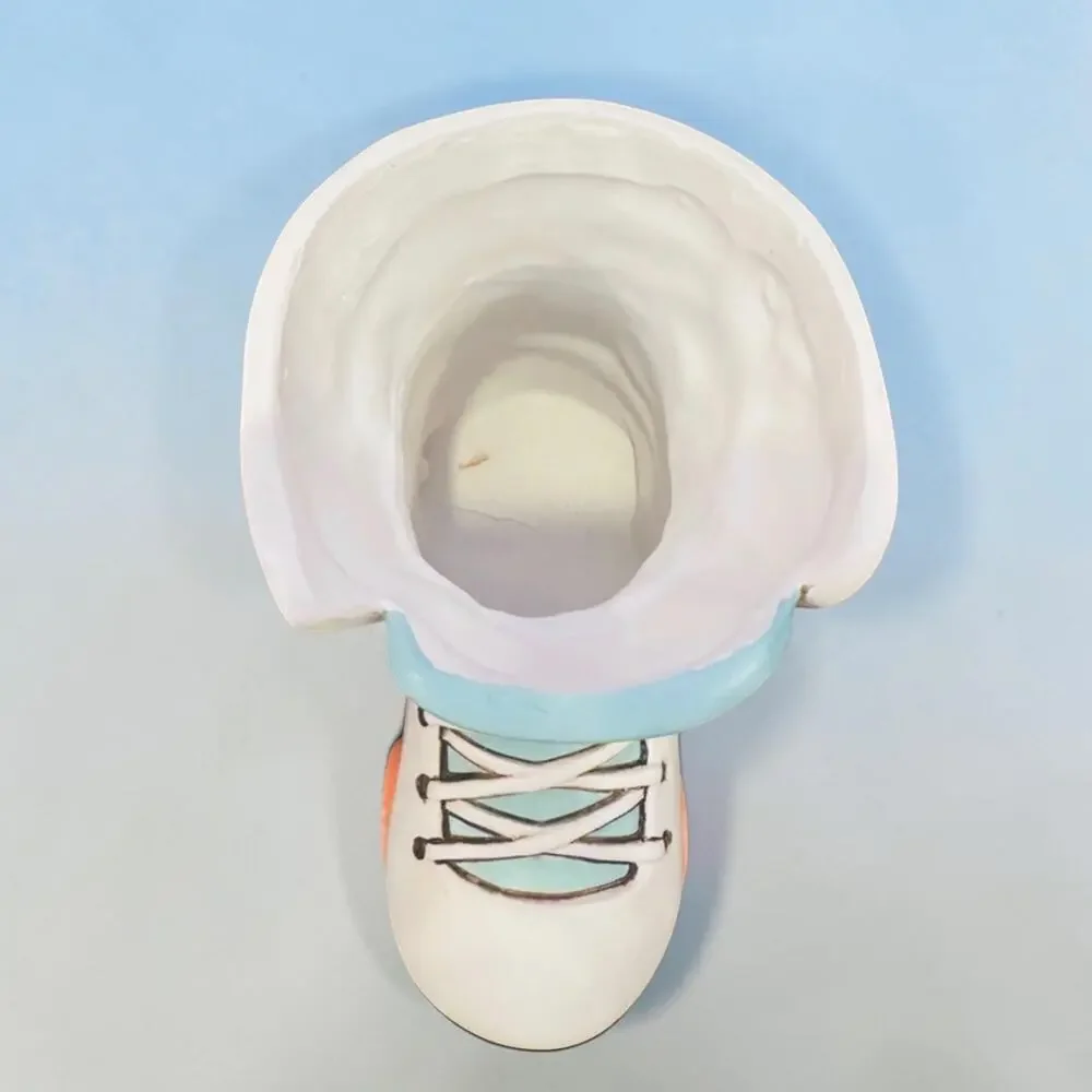 Allen Designs Retro Roller Skate Planter Polyresin NWT